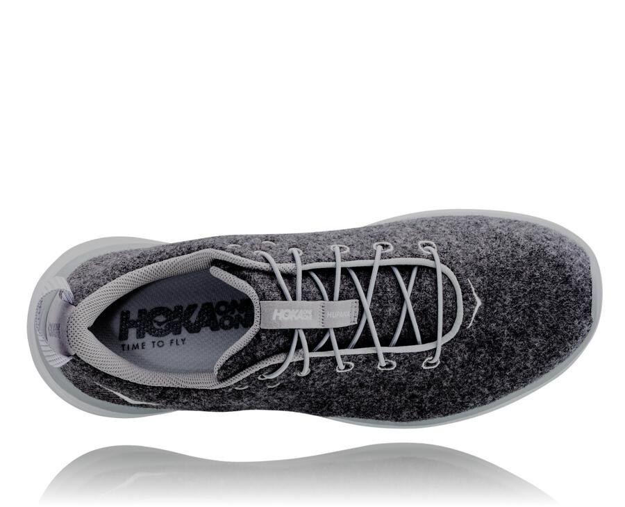 Hoka One One Løbesko Dame - Hupana Flow Wool - Mørkegrå - 281063SVG